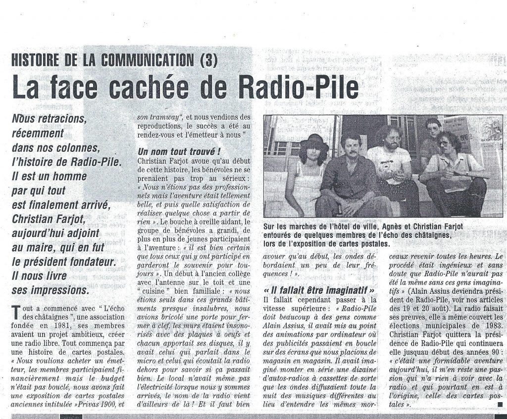 La face cachée de Radio Pile