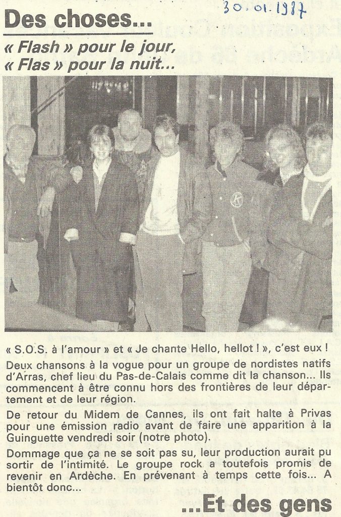 Passage en studio à Privas